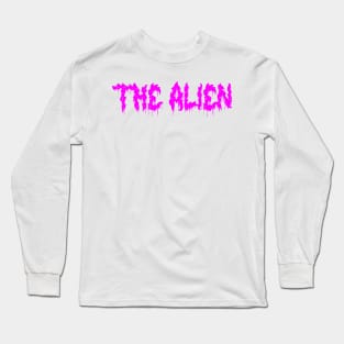 The Alien // Pop Fan art style Long Sleeve T-Shirt